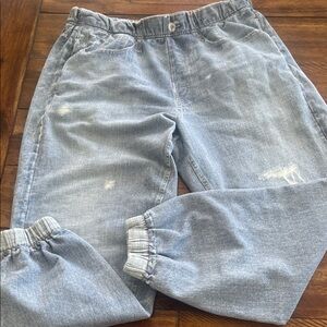 Rag & Bone Miramar Joggers sweatpants faux jeans size Large